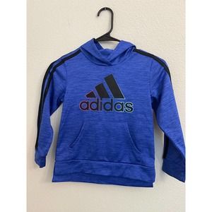 Adidas Hoodie Blue Kids Sz 6 slightly used